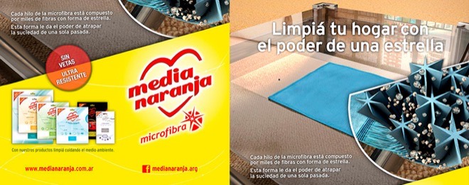 Imagen de campaña de Media Naranja en 2013