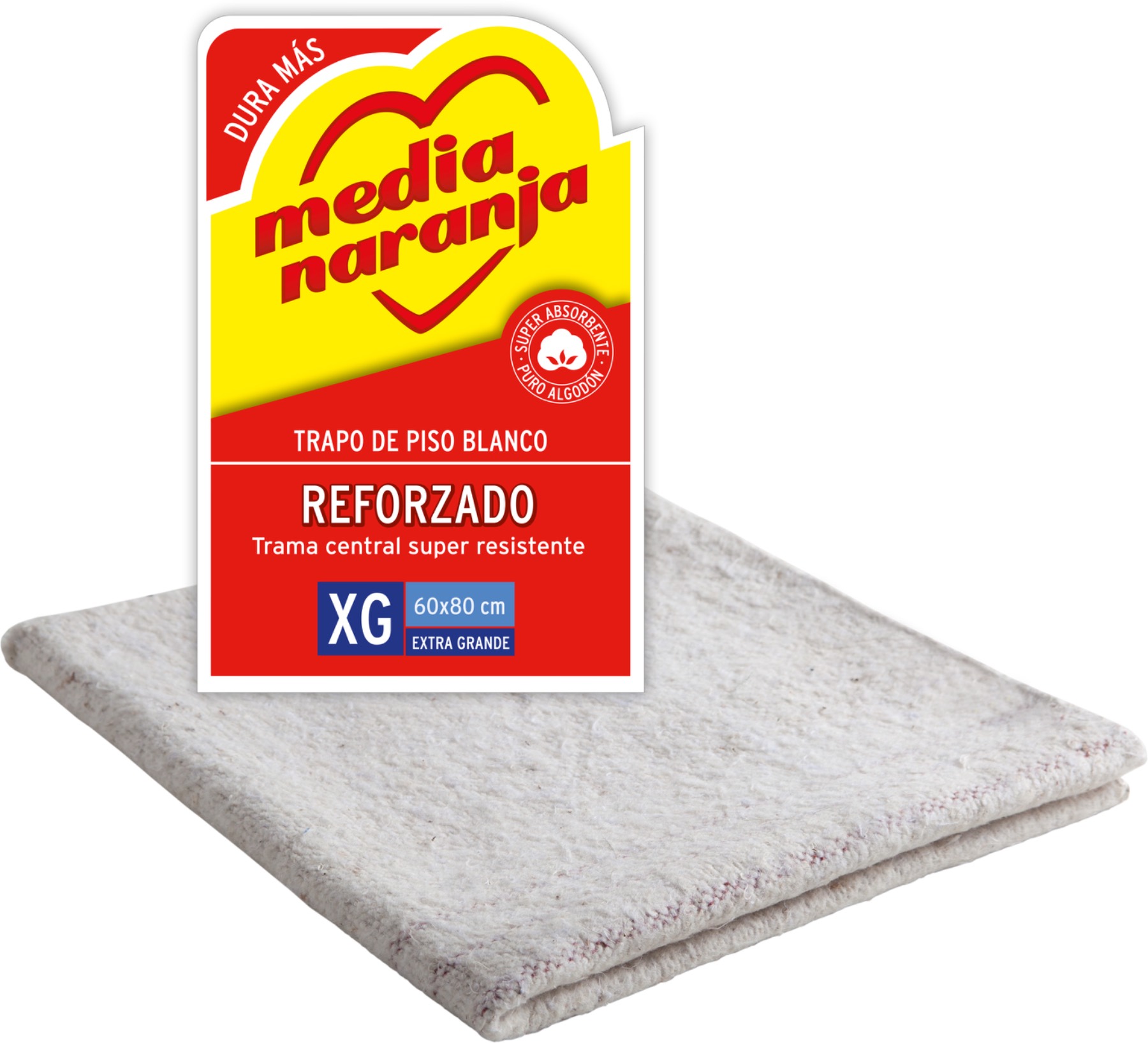 Doble Reforzado Blanco Extra Grande